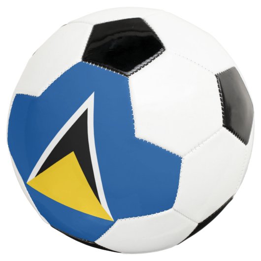 Sint Lucia donker Voetbal (Drie kwart)