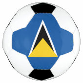 Sint Lucia donker Voetbal (Voorkant)