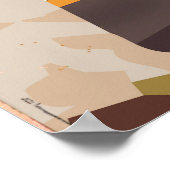 Sint-Lucia  strandreisposter Poster (Hoek)