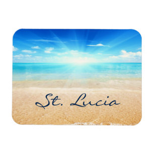 Sint-Lucia strandzonsopgang Magneet