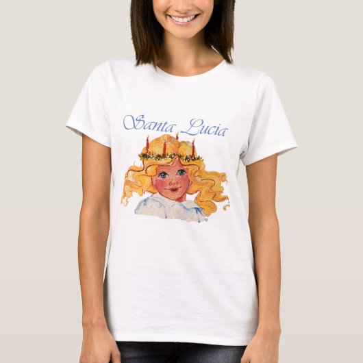 Sint-Lucia T-shirt (Voorkant)