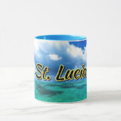 Sint Lucia zee sky Mok (Midden)