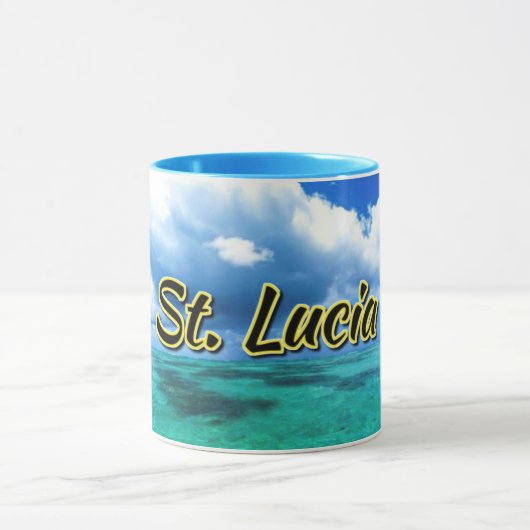 Sint Lucia zee sky Mok (Midden)