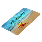 Sint-Lucia-zeestervis Magneet (Linkerzijde)