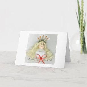 Sint-Luciadag 177 JL Biel wenskaart Kaart