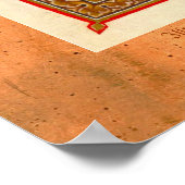 Sint Luke Verlichte Medieval Religieuze Kunst Druk Poster (Hoek)