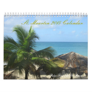 Sint-Maarten aangepaste gedrukte agenda Kalender