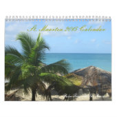 Sint-Maarten aangepaste gedrukte agenda Kalender (Hoes)