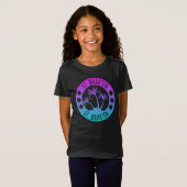 Sint Maarten Blue Gradient Sint Martin T-shirt (Voorkant volledig)