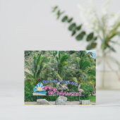 Sint Maarten Bord Briefkaart (Staand voorkant)