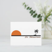 Sint-Maarten Briefkaart (Staand voorkant)