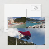 Sint-Maarten Briefkaart (Voorkant / Achterkant)