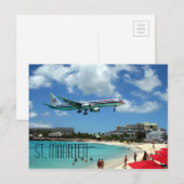 Sint-Maarten briefkaart (Voorkant / Achterkant)