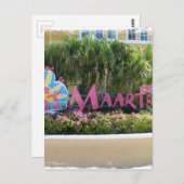 Sint-Maarten Briefkaart (Voorkant / Achterkant)