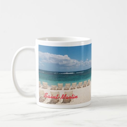 Sint-Maarten Caraïben-Mok Koffiemok (Links)