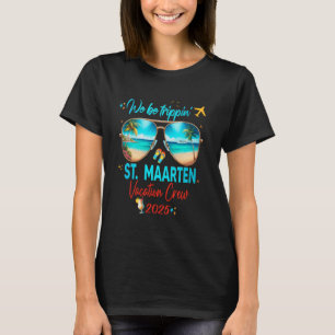 Sint Maarten Curacao Vakantie 2025 Reis T-shirt