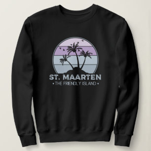 Sint Maarten De vriendelijke eilandretro Sint Mart Trui