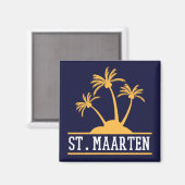 Sint Maarten De vriendelijke Sint Martin Magneet (Voorkant / Achterkant)