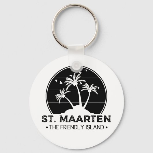 Sint Maarten De vriendelijke Sint Martin Sleutelhanger (Voorkant)