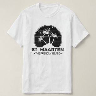 Sint Maarten De vriendelijke Sint Martin T-shirt