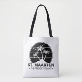 Sint Maarten De vriendelijke Sint Martin Tote Bag (Voorkant)