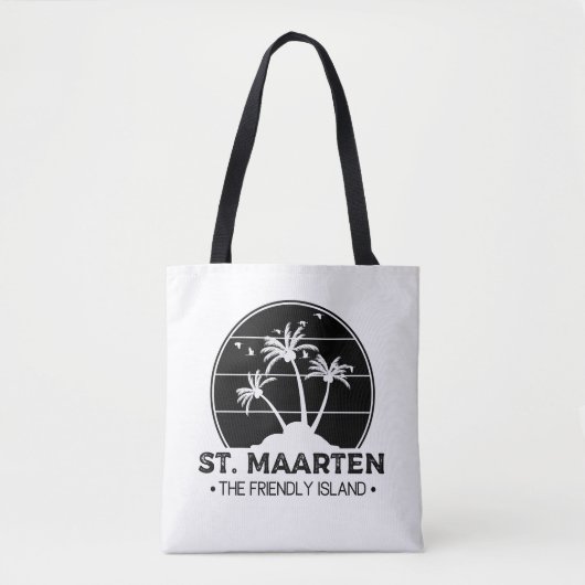Sint Maarten De vriendelijke Sint Martin Tote Bag (Voorkant)