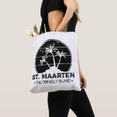 Sint Maarten De vriendelijke Sint Martin Tote Bag (Dichtbij)