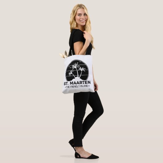 Sint Maarten De vriendelijke Sint Martin Tote Bag (Op model)