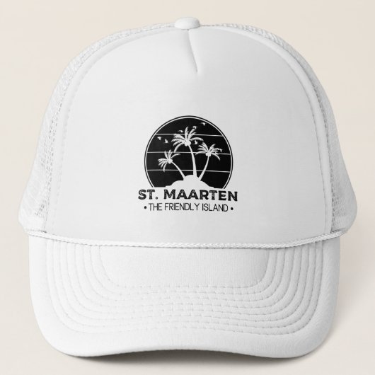 Sint Maarten De vriendelijke Sint Martin Trucker Pet (Voorkant)