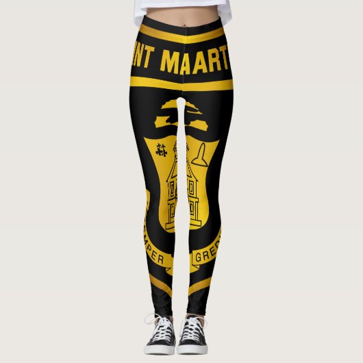 Sint Maarten Emblem Leggings (Voorkant)
