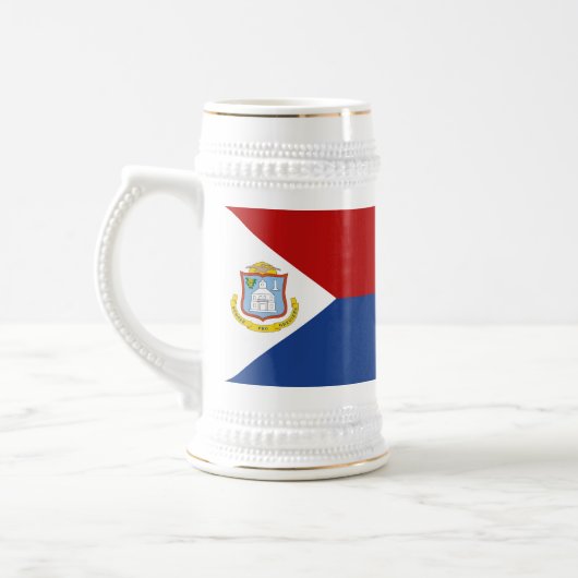 Sint Maarten Flag Bierpul (Links)