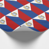 Sint Maarten Flag Cadeaupapier (Hoek)