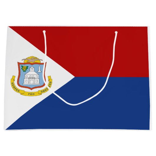 Sint Maarten Flag Groot Cadeauzakje (Voorkant)
