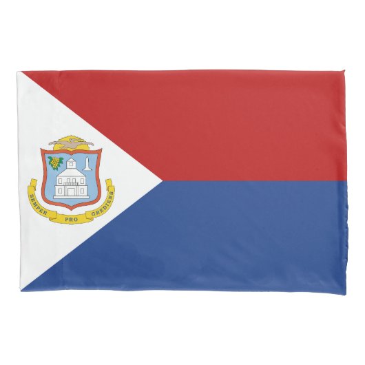 Sint Maarten Flag Kussensloop (Voorkant)