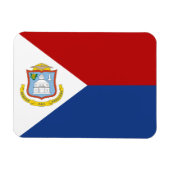 Sint Maarten Flag Magneet (Horizontaal)