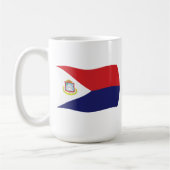 Sint Maarten Flag Mok (Links)