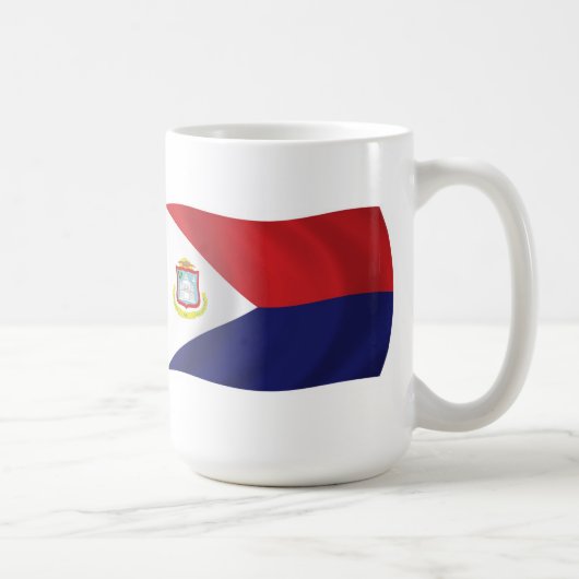 Sint Maarten Flag Mok (Rechts)