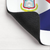 Sint Maarten Flag Mousepad Muismat (Hoek)