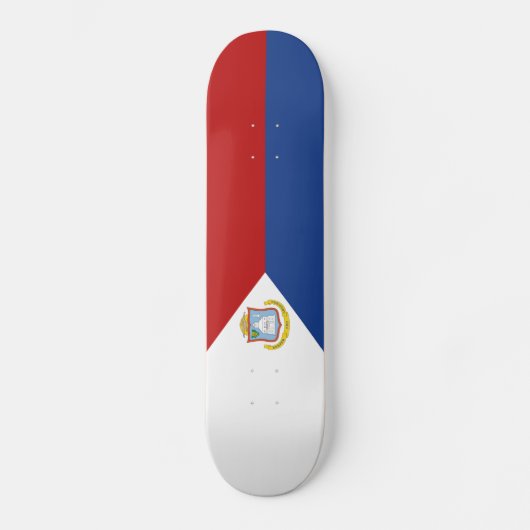 Sint Maarten Flag Persoonlijk Skateboard (Voorkant)