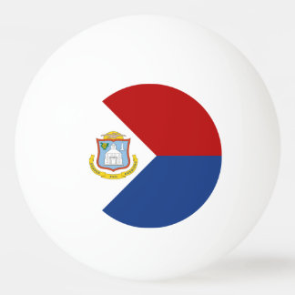 Sint Maarten Flag Pingpongbal