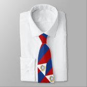 Sint Maarten Flag Stropdas (Gebonden)