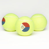 Sint Maarten Flag Tennisballen (Multi)