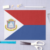 Sint Maarten Flag Tissuepapier (Craft)