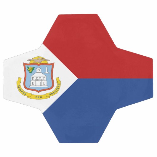 Sint Maarten Flag Voetbal (Enkel)