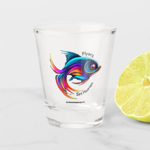 Sint Maarten Flyers van de CaribbeanHockeyLeague Shot Glas