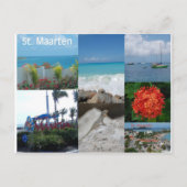 Sint Maarten Fotocollage van Khoncepts Briefkaart (Voorkant)