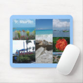 Sint Maarten Fotocollage van Khoncepts Muismat (Met muis)