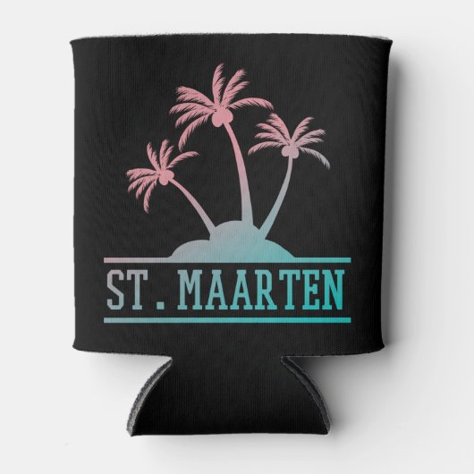 Sint-Maarten | Gradiënt Sint Martin Blikjeskoeler (Voorkant)