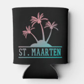 Sint-Maarten | Gradiënt Sint Martin Blikjeskoeler (Achterkant)
