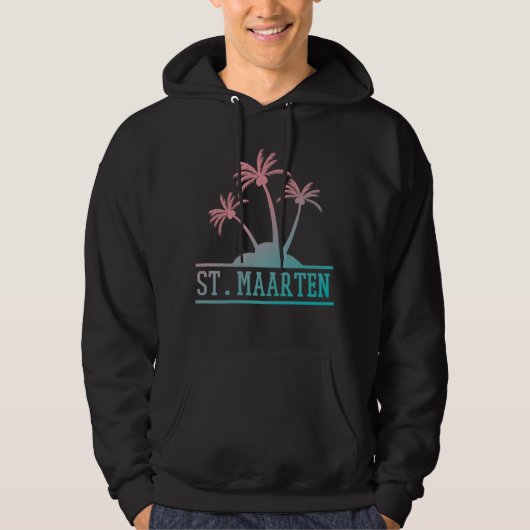 Sint-Maarten | Gradiënt Sint Martin Hoodie (Voorkant)